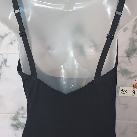 YUMMIE M GRACE LOW BACK OPEN BUST SLIP - Picture 5 of 14